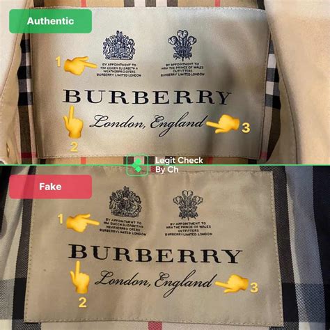 burberrys real or fake|how to authenticate burberry.